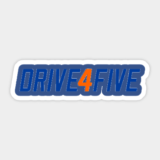 Drive 4 Five Sticker